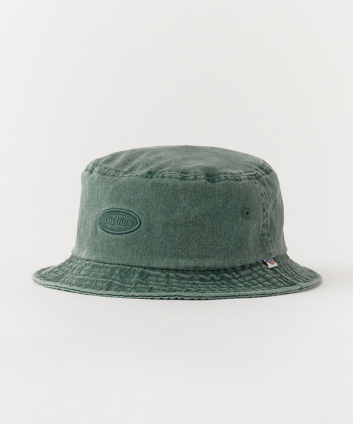 Dickies(ディッキーズ)の「Dickies/ディッキーズ EX PIGMENT CALIF WAPPEN BUCKET HAT バケットハット(ハット・メンズ・アイボリー/ブラウン/ブルー/ブラック/グリーン・FREE)」の14枚目の写真