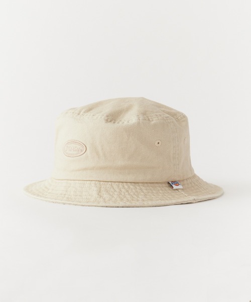 Dickies(ディッキーズ)の「Dickies/ディッキーズ EX PIGMENT CALIF WAPPEN BUCKET HAT バケットハット(ハット・メンズ・アイボリー/ブラウン/ブルー/ブラック/グリーン・FREE)」の11枚目の写真