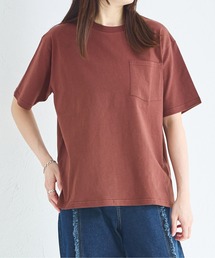 【リンクコーデ】【大人ユニセックス】胸ポケット ビッグシルエット 半袖Tシャツ