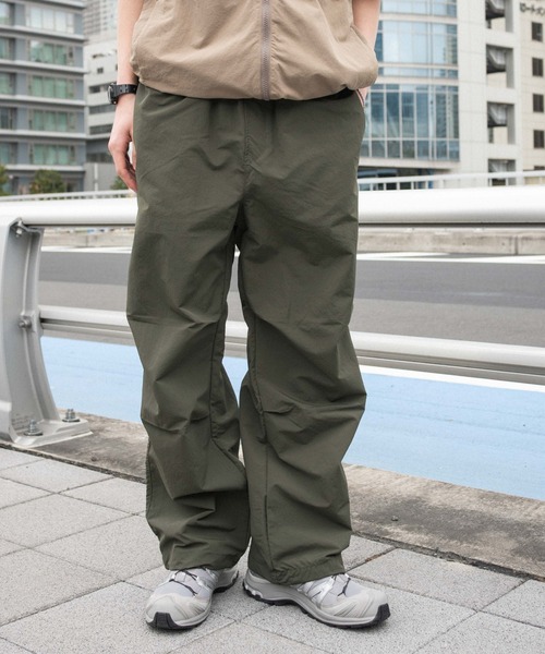 WEGO（ウィゴー）の「WEGO/ナイロンイージーパンツ（カーゴパンツ・メンズ・ブラック/カーキ/ライトグレー・LARGE/MEDIUM/SMALL）」の15枚目の写真