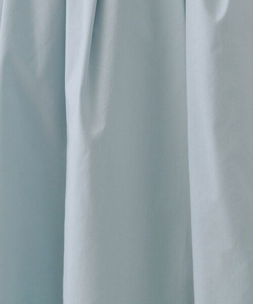 OPAQUE.CLIP（オペークドットクリップ）の「イージータックギャザースカート【洗濯機洗い可】（スカート・レディース・ブラック/サックスブルー・42/40/38）」の10枚目の写真