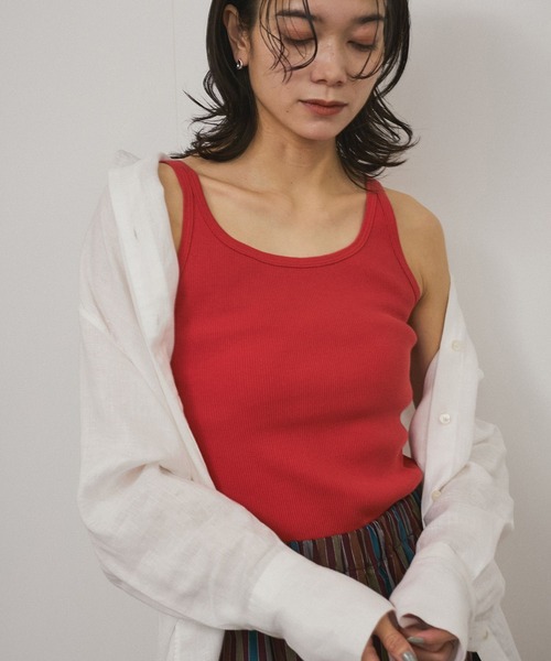 SALON adam et rope' tシャツ 「UVケア・洗える」プリマベール