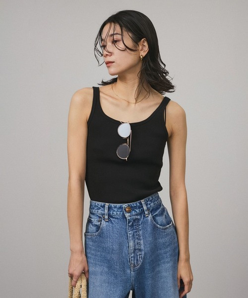 SALON adam et rope' tシャツ 「UVケア・洗える」プリマベール