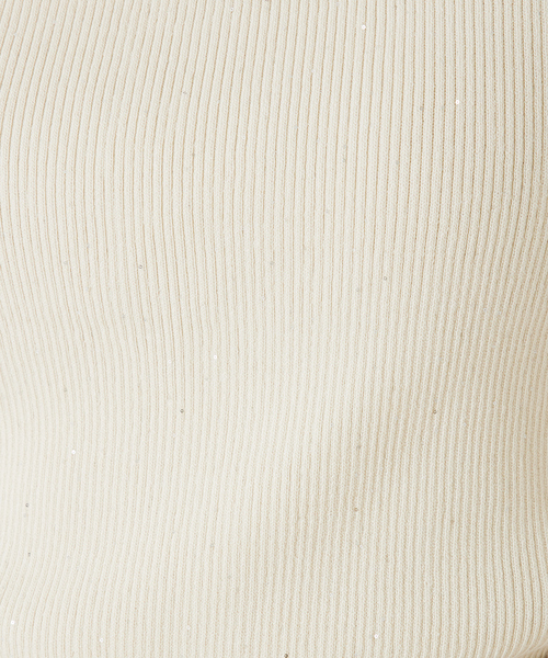 abahouse mavie（アバハウスマヴィ）の「【アンサンブル対応】スパンコールニットタンク/夏服（タンクトップ・レディース・ブラック/ブラウン/アイボリー/セージグリーン・フリー）」の21枚目の写真