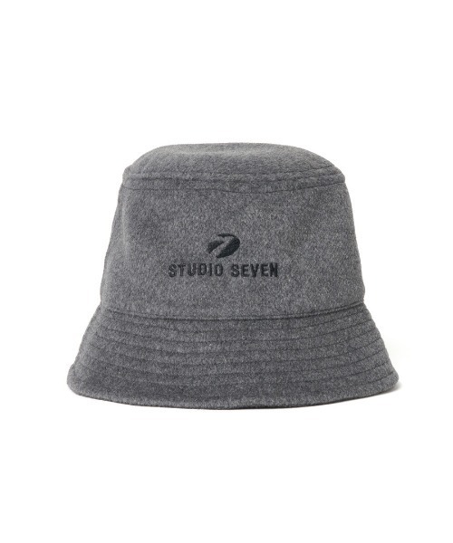STUDIO SEVEN(スタジオ セブン)の「Wool Bucket Hat【STUDIOSEVEN/スタジオセブン】(ハット・メンズ・チャコールグレー・LARGE/MEDIUM)」の5枚目の写真