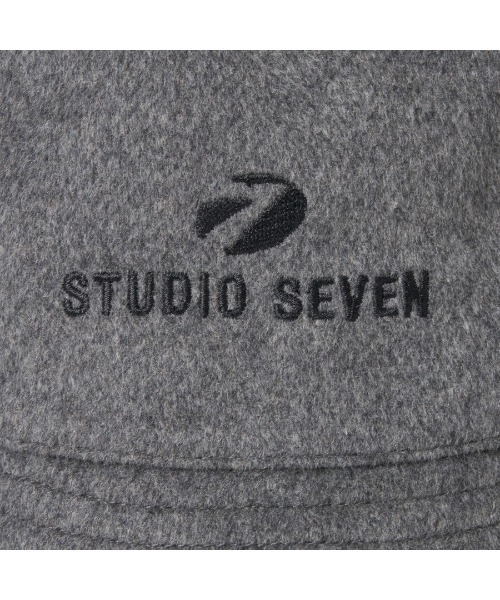 STUDIO SEVEN(スタジオ セブン)の「Wool Bucket Hat【STUDIOSEVEN/スタジオセブン】(ハット・メンズ・チャコールグレー・LARGE/MEDIUM)」の2枚目の写真