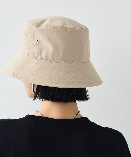 CROSS FUNCTION（クロスファンクション）の「《UV99％以上カット》エブ楽 遮光バケットハット【CF/クロスファンクション】（ハット・レディース・オフホワイト/ブラック/ベージュ・58cm）」の6枚目の写真