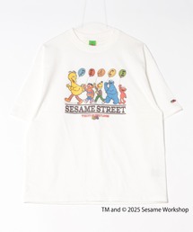【FRUIT OF THE LOOM】SESAME STREET×FTL イラストTシャツ C/セサミストリート コラボ