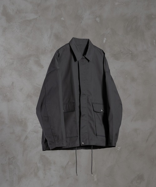 ADRER（アドラー）の「ブルゾン（ブルゾン・メンズ・ダークブラック・SMALL）」の2枚目の写真