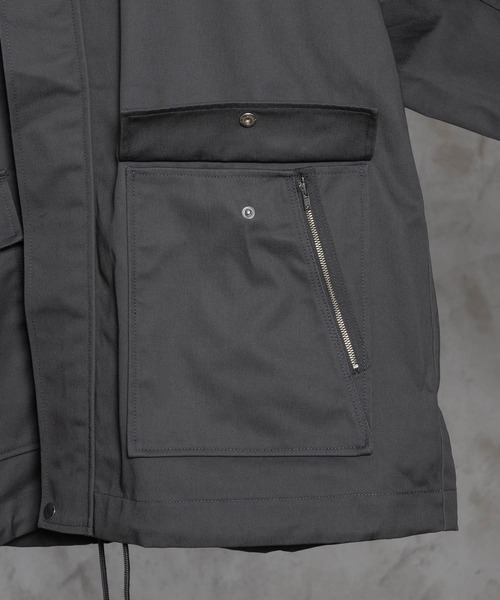 ADRER（アドラー）の「ブルゾン（ブルゾン・メンズ・ダークブラック・SMALL）」の9枚目の写真