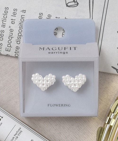 Flowering(フラワーリング)の「【MAGUFIT】ビジュー/パール/マグネットイヤリング(イヤリング・レディース・ホワイト系1/シルバー/ゴールド系1/ゴールド/シルバー系1/ホワイト・FREE)」の15枚目の写真