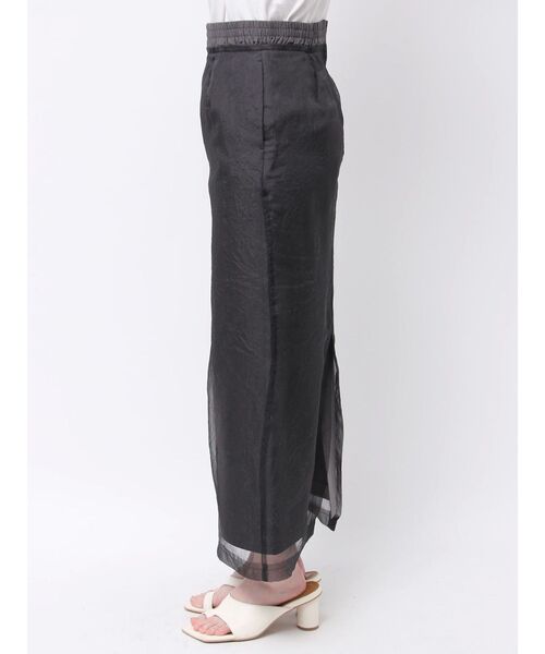 Ungrid（アングリッド）の「シアーコンビアイラインスカート（スカート・レディース・ベージュ/チャコールグレー・FREE）」の21枚目の写真