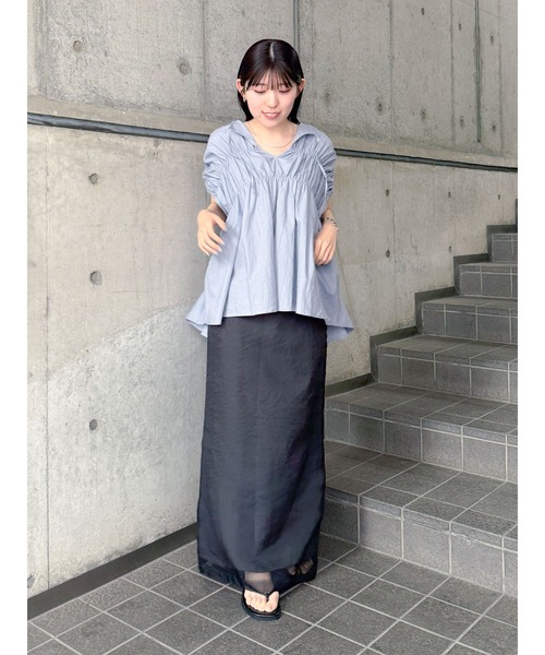 【新品タグ付き】Ungrid スカート シアーコンビアイラインスカート セール】シアーコンビアイラインスカート（スカート）｜Ungrid