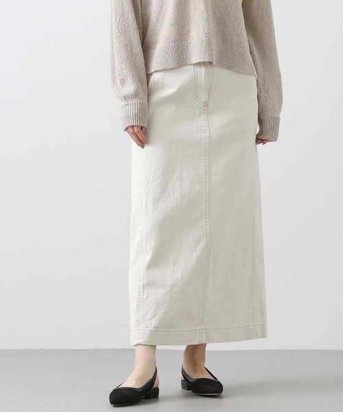 Gready Brilliant（グレディブリリアン）の「バックスリットＡラインタイト（スカート・レディース・ブルー系/オフホワイト・36/38）」の7枚目の写真