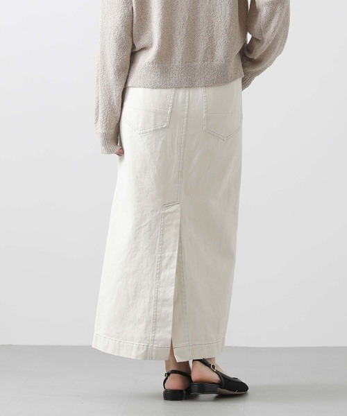 Gready Brilliant（グレディブリリアン）の「バックスリットＡラインタイト（スカート・レディース・ブルー系/オフホワイト・36/38）」の9枚目の写真