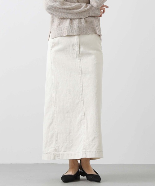 Gready Brilliant（グレディブリリアン）の「バックスリットＡラインタイト（スカート・レディース・ブルー系/オフホワイト・36/38）」の10枚目の写真