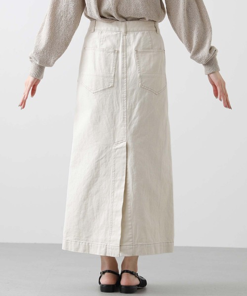 Gready Brilliant（グレディブリリアン）の「バックスリットＡラインタイト（スカート・レディース・ブルー系/オフホワイト・36/38）」の20枚目の写真