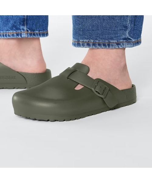 BIRKENSTOCK(ビルケンシュトック)の「【公式】ビルケンシュトック Boston/ボストン EVA(サンダル・メンズ・カーキ・26.5cm【レギュラー幅】/27cm【レギュラー幅】/28cm【レギュラー幅】/28.5cm【レギュラー幅】/29cm【レギュラー幅】/30cm【レギュラー幅】/26cm【ナロー幅】/24.5cm【ナロー幅】/24cm【ナロー幅】)」の4枚目の写真