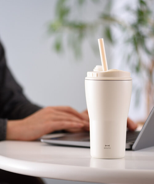 BRUNO ホワイト BRUNO ブルーノ】2WAYストロータンブラーM（水筒）｜BIRTHDAY BAR