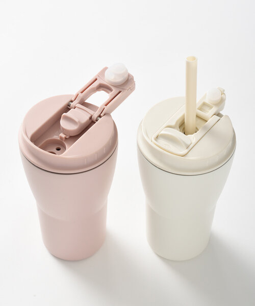 BIRTHDAY BAR(バースデイバー)の「【BRUNO ブルーノ】2WAYストロータンブラーM(水筒・レディース・ダークブルー/ピンク/ホワイト・0)」の16枚目の写真