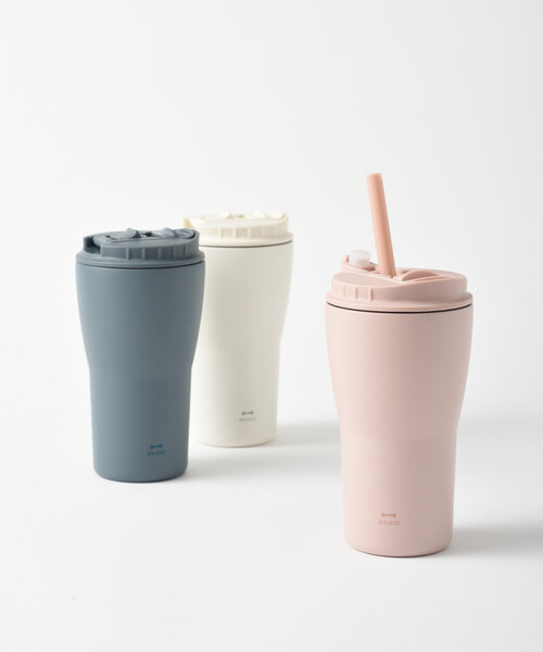 BIRTHDAY BAR(バースデイバー)の「【BRUNO ブルーノ】2WAYストロータンブラーM(水筒・レディース・ダークブルー/ピンク/ホワイト・0)」の13枚目の写真