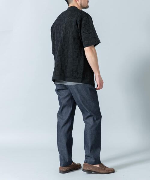 URBAN RESEARCH ROSSO MEN(アーバンリサーチロッソメン)の「『WEB限定』Laceリラックス半袖シャツ(シャツ/ブラウス・メンズ・ブラウン/ネイビー/ブラック・LARGE/MEDIUM)」の10枚目の写真