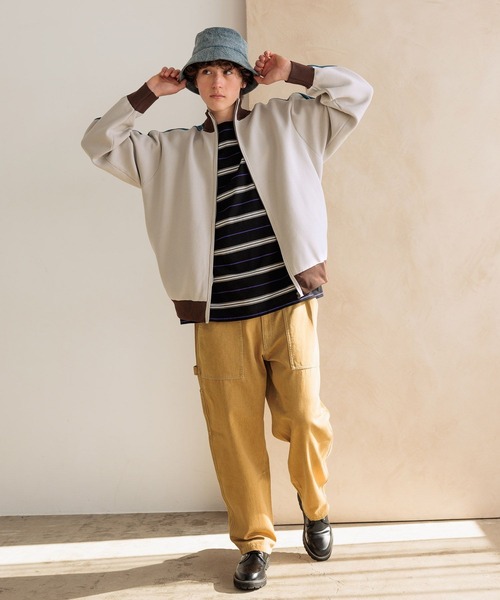 niko and...（ニコアンド）の「加工デニムバケットハット（ハット・メンズ・ネイビー/ライトブルー・FREE）」の3枚目の写真