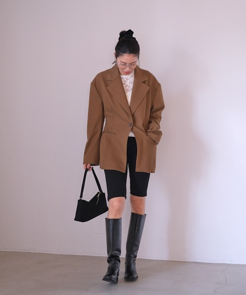 AKTE（アクテ）の「カットソーバイカーパンツ（その他パンツ・レディース・ブルー/ブラック・2/1）」の22枚目の写真