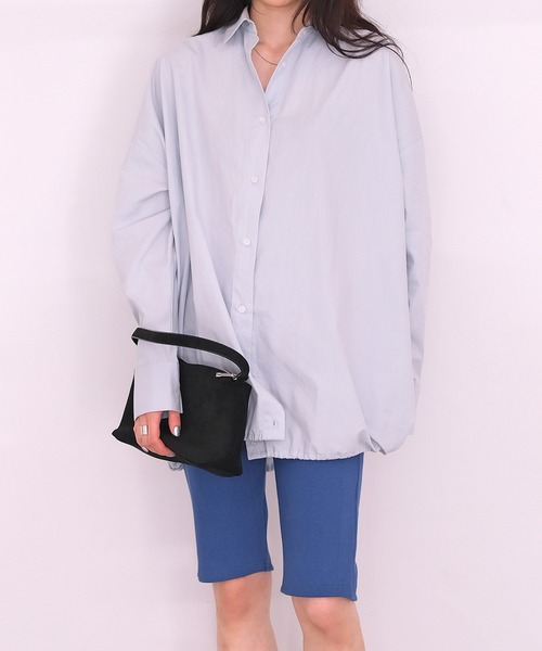 AKTE（アクテ）の「カットソーバイカーパンツ（その他パンツ・レディース・ブルー/ブラック・2/1）」の19枚目の写真