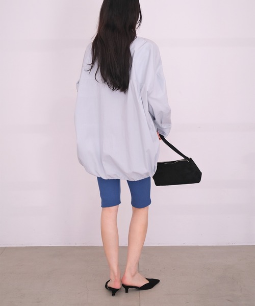 AKTE（アクテ）の「カットソーバイカーパンツ（その他パンツ・レディース・ブルー/ブラック・2/1）」の10枚目の写真