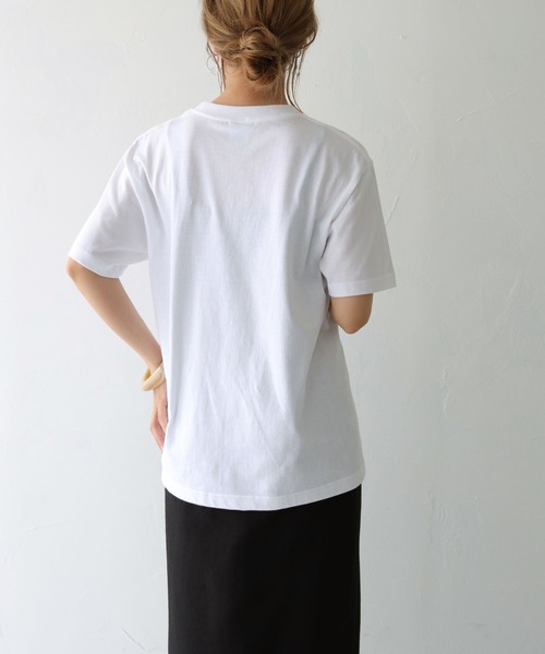 UNIT CHEST（ユニットチェスト）の「【UNIT CHESTコラボ】web限定 / It's weekend today Tシャツ WEB LIMITED IT'S WEEKEND TODAY T-SHIRT （Tシャツ/カットソー・レディース・ホワイト/ブラック・S/M/L）」の11枚目の写真