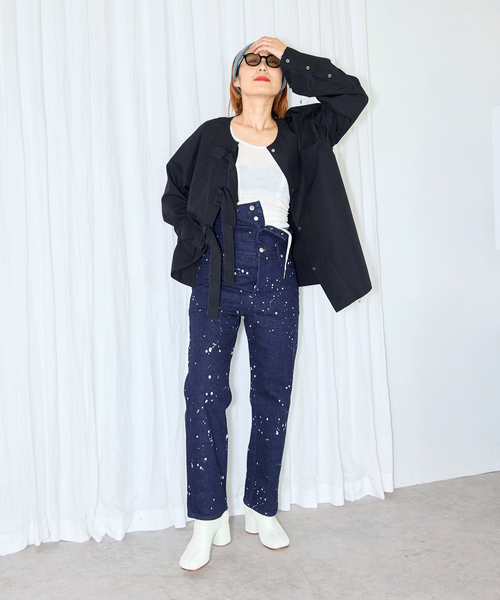 CITYSHOP FRONT RIBBON ブラウス CITYSHOP（シティーショップ）の「FRONT RIBBON ブラウス