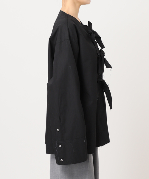 CITYSHOP FRONT RIBBON ブラウス CITYSHOP（シティーショップ）の「FRONT RIBBON ブラウス