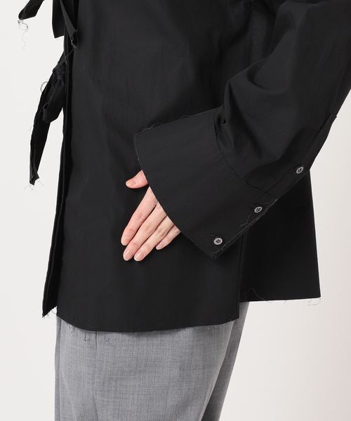 CITYSHOP FRONT RIBBON ブラウス CITYSHOP（シティーショップ）の「FRONT RIBBON ブラウス