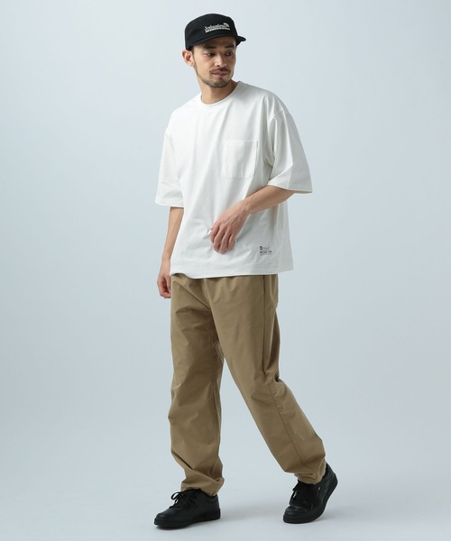 BAYFLOW（ベイフロー）の「【吸水速乾】UMWテック半袖Tシャツ（Tシャツ/カットソー・メンズ・ブラック/オフホワイト/グレー・MEDIUM/LARGE）」の4枚目の写真