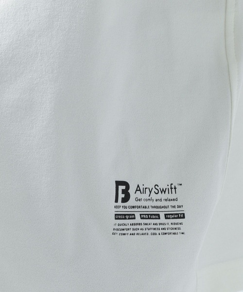 BAYFLOW（ベイフロー）の「【吸水速乾】UMWテック半袖Tシャツ（Tシャツ/カットソー・メンズ・ブラック/オフホワイト/グレー・MEDIUM/LARGE）」の6枚目の写真