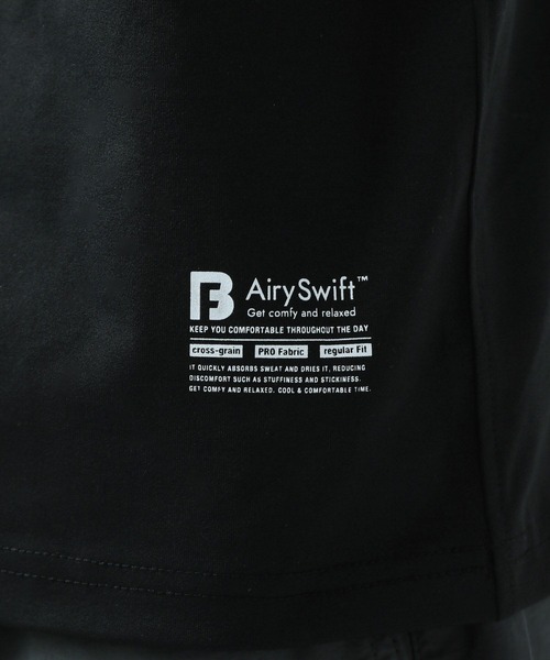 BAYFLOW（ベイフロー）の「【吸水速乾】UMWテック半袖Tシャツ（Tシャツ/カットソー・メンズ・ブラック/オフホワイト/グレー・MEDIUM/LARGE）」の11枚目の写真