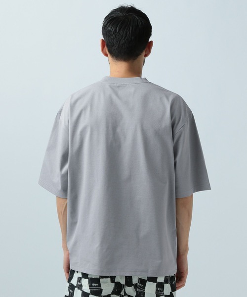 BAYFLOW（ベイフロー）の「【吸水速乾】UMWテック半袖Tシャツ（Tシャツ/カットソー・メンズ・ブラック/オフホワイト/グレー・MEDIUM/LARGE）」の14枚目の写真