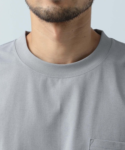 BAYFLOW（ベイフロー）の「【吸水速乾】UMWテック半袖Tシャツ（Tシャツ/カットソー・メンズ・ブラック/オフホワイト/グレー・MEDIUM/LARGE）」の16枚目の写真