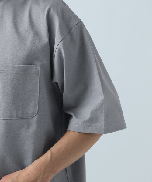 BAYFLOW（ベイフロー）の「【吸水速乾】UMWテック半袖Tシャツ（Tシャツ/カットソー・メンズ・ブラック/オフホワイト/グレー・MEDIUM/LARGE）」の17枚目の写真