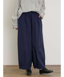 Samansa Mos2 | 裾タックパンツ(その他パンツ)