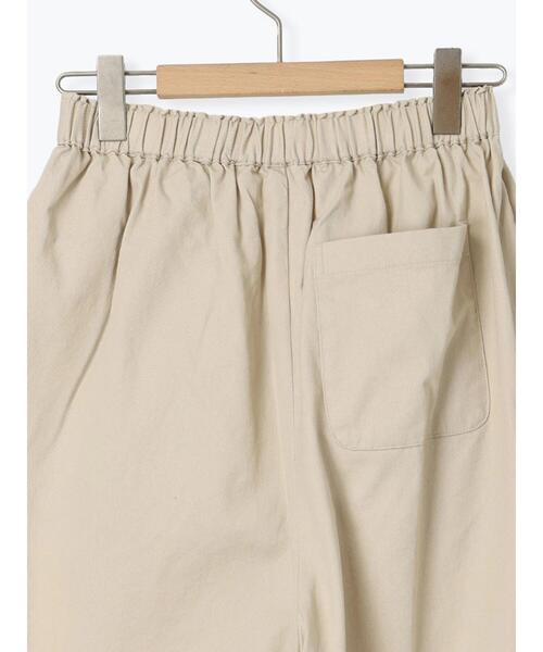 Samansa Mos2（サマンサ モスモス）の「裾タックパンツ（その他パンツ・レディース・カーキ/ネイビー/ベージュ・F）」の12枚目の写真