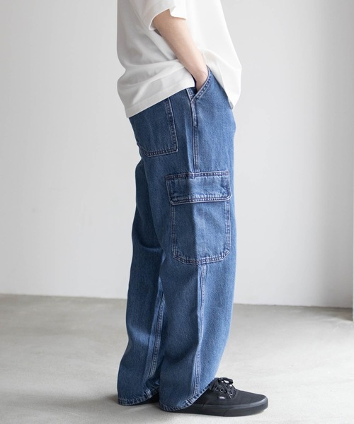 Levi's(リーバイス)の「568 LOOSE CARGO(デニムパンツ・メンズ・ブラック系/ブルー系・32inch/30inch/28inch/34inch)」の5枚目の写真