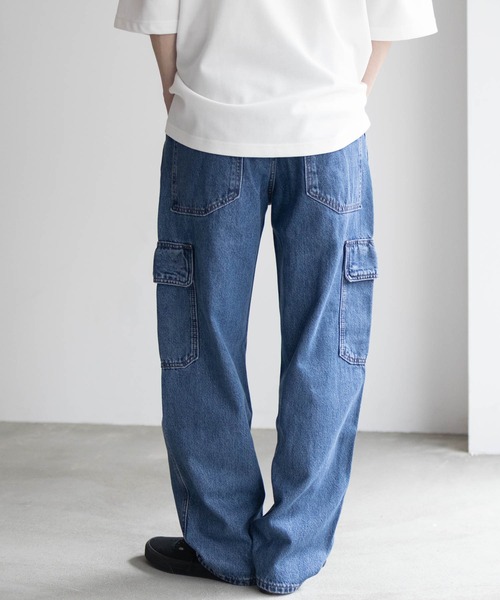 Levi's(リーバイス)の「568 LOOSE CARGO(デニムパンツ・メンズ・ブラック系/ブルー系・32inch/30inch/28inch/34inch)」の6枚目の写真