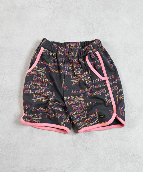 MARKEY'S（マーキーズ）の「【吸水速乾】サーマルメッシュ総柄ショートパンツ（その他パンツ・キッズ・ブルー/チャコール/レッド/グリーン・80/90/95/100/110/120/130/140/150）」の5枚目の写真
