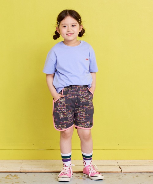 MARKEY'S（マーキーズ）の「【吸水速乾】サーマルメッシュ総柄ショートパンツ（その他パンツ・キッズ・ブルー/チャコール/レッド/グリーン・80/90/95/100/110/120/130/140/150）」の6枚目の写真