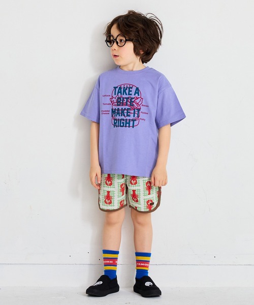 MARKEY'S（マーキーズ）の「【吸水速乾】サーマルメッシュ総柄ショートパンツ（その他パンツ・キッズ・ブルー/チャコール/レッド/グリーン・80/90/95/100/110/120/130/140/150）」の16枚目の写真