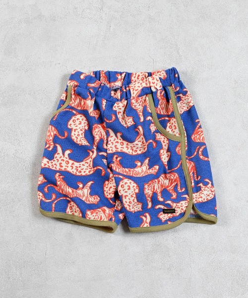 MARKEY'S（マーキーズ）の「【吸水速乾】サーマルメッシュ総柄ショートパンツ（その他パンツ・キッズ・ブルー/チャコール/レッド/グリーン・80/90/95/100/110/120/130/140/150）」の11枚目の写真