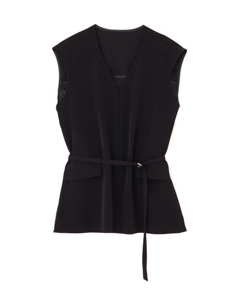 PINKY&DIANNE（ピンキーアンドダイアン）の「◆２WAYストレッチバックシアーブラウス（シャツ/ブラウス・レディース・ベージュ/ブラック・38）」の18枚目の写真