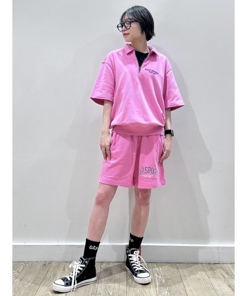 GAP（ギャップ）の「ヴィンテージソフト SPORT スウェットショートパンツ（その他パンツ・メンズ・ピンク/グレー/ブラック・XS/S/M/L/XL）」の12枚目の写真